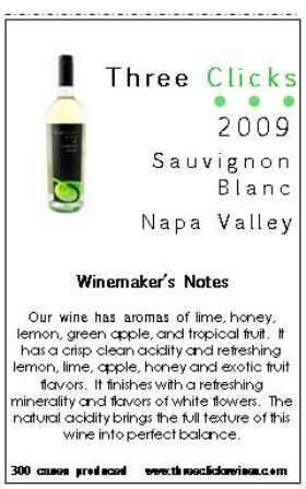 Shelf Talker 09 Sauv Blanc